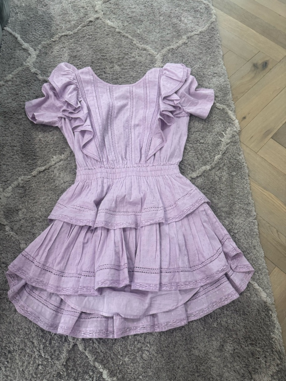 Purple LoveShackFancy dress size small